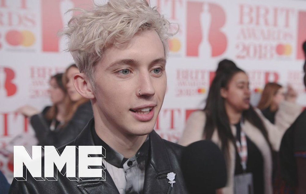Troye Sivan at the BRIT Awards 2018