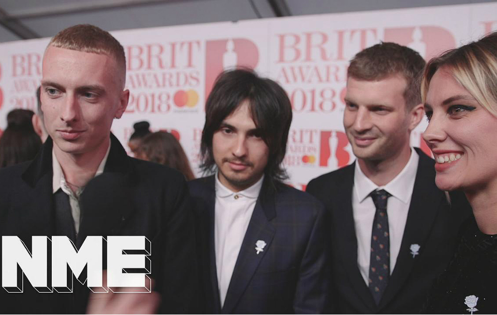 Wolf Alice at the BRIT Awards 2018