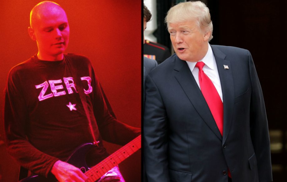 Smashing Pumpkins' Billy Corgan and Donald Trump