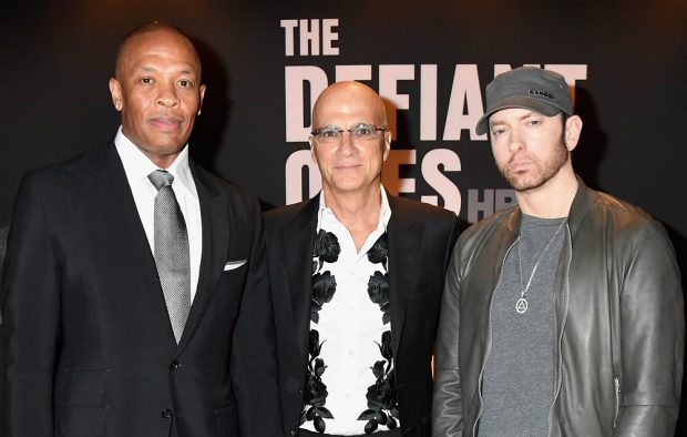Dr Dre, Jimmy Iovine and Eminem