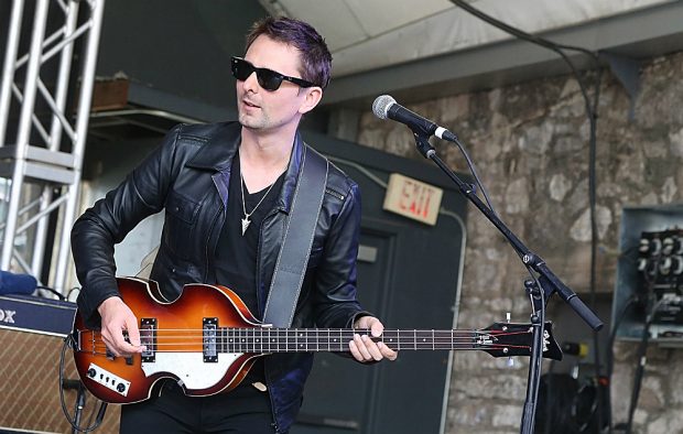 Matt Bellamy performs with Dr Pepper's Jaded Hearts Club Band