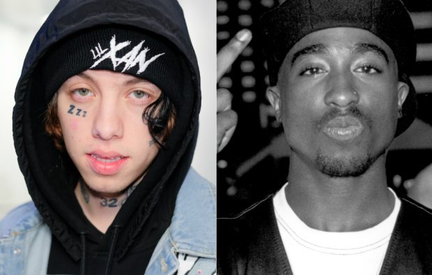 Lil Xan and Tupac