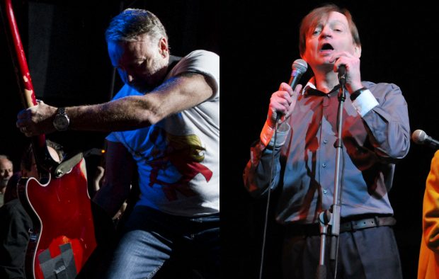 Peter Hook and Mark E Smith