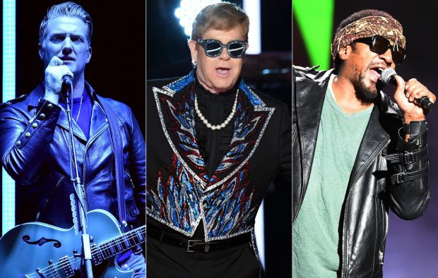 Josh Homme, Elton John and Q-Tip