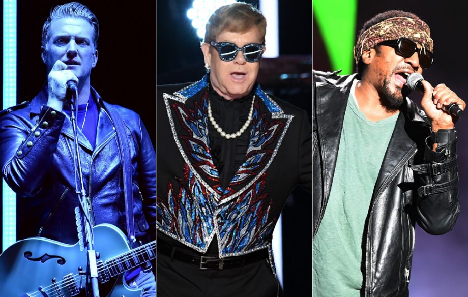 Josh Homme, Elton John and Q-Tip