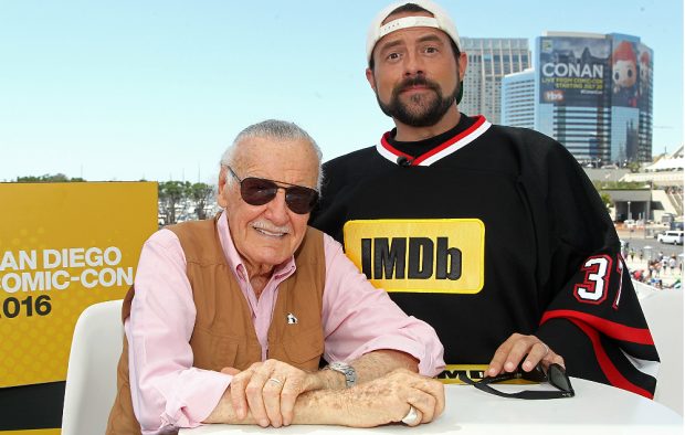 Stan Lee and Kevin Smith