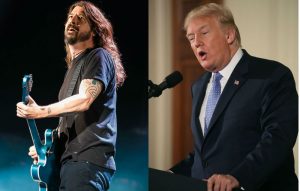 Dave Grohl says he's 'ashamed' of Donald Trump