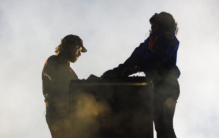 And even in silhouette you could tell they were feeling it
