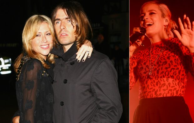 Nicole Appleton, Liam Gallagher and Lily Allen