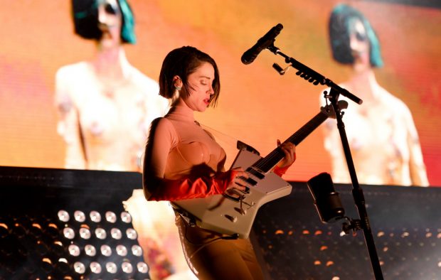 St Vincent performs at Coachella 2018