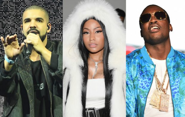Nicki Minaj Drake Meek Mill