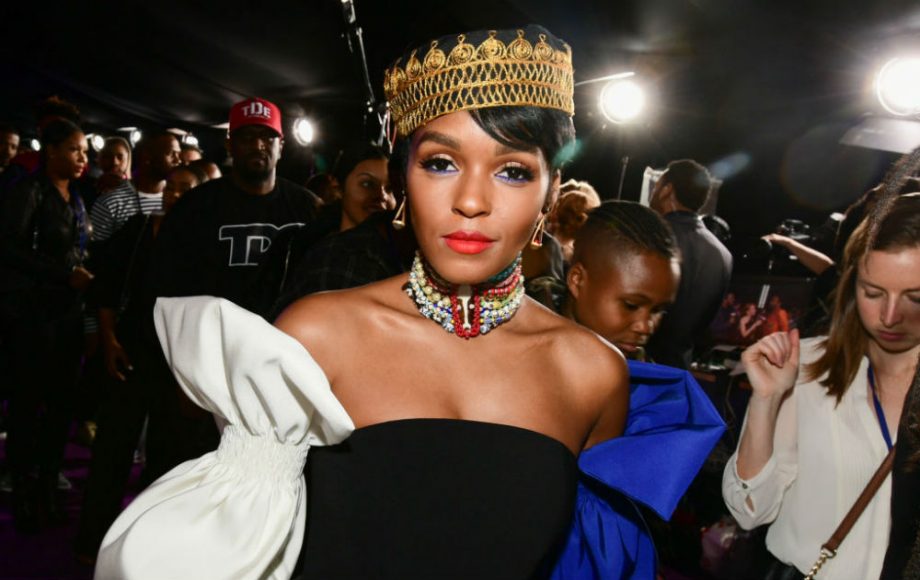Janelle Monae vagina pants