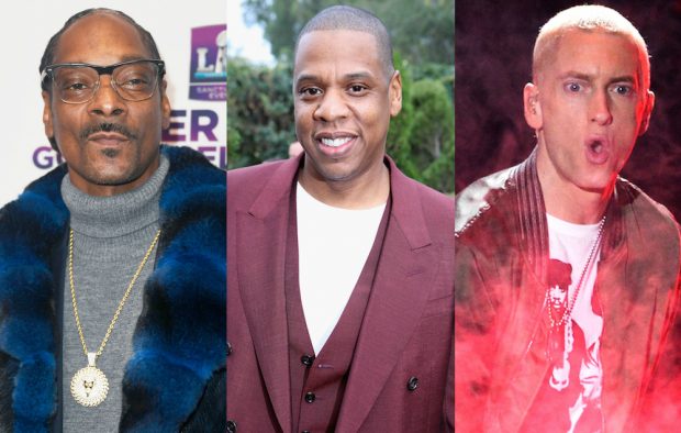 Jay-Z Snoop Dogg Eminem