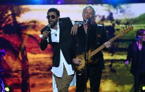 Watch Sting and Shaggy perform at the Queen's birthday party