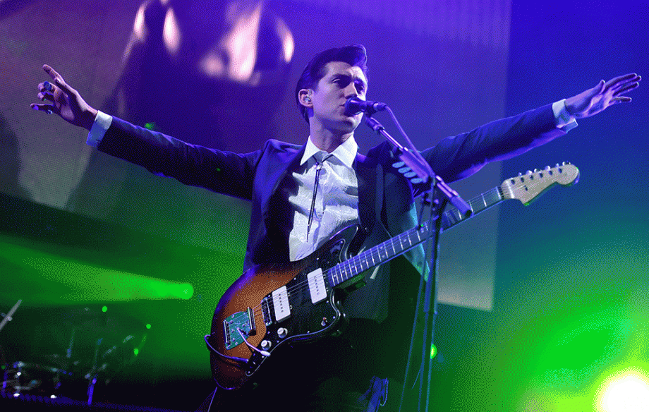 Arctic Monkeys performing live