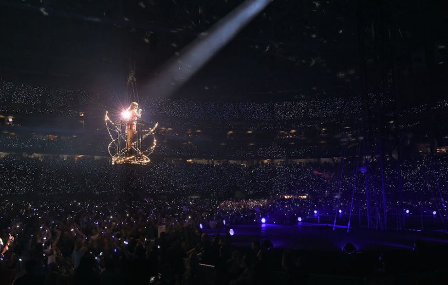 Taylor Swift performs onstage during opening night of her 2018 reputation Stadium Tour