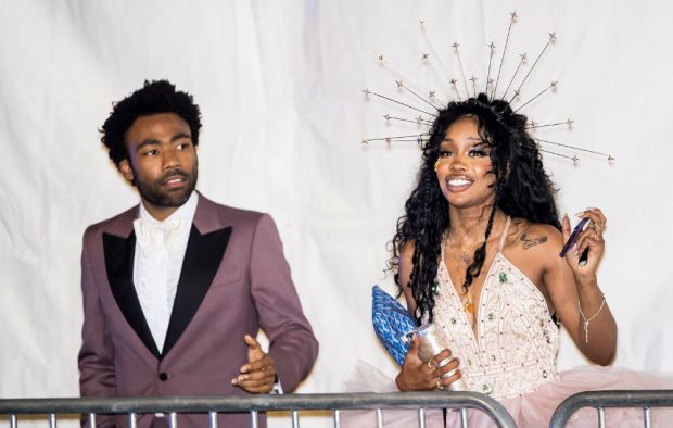 Donald Glover and SZA