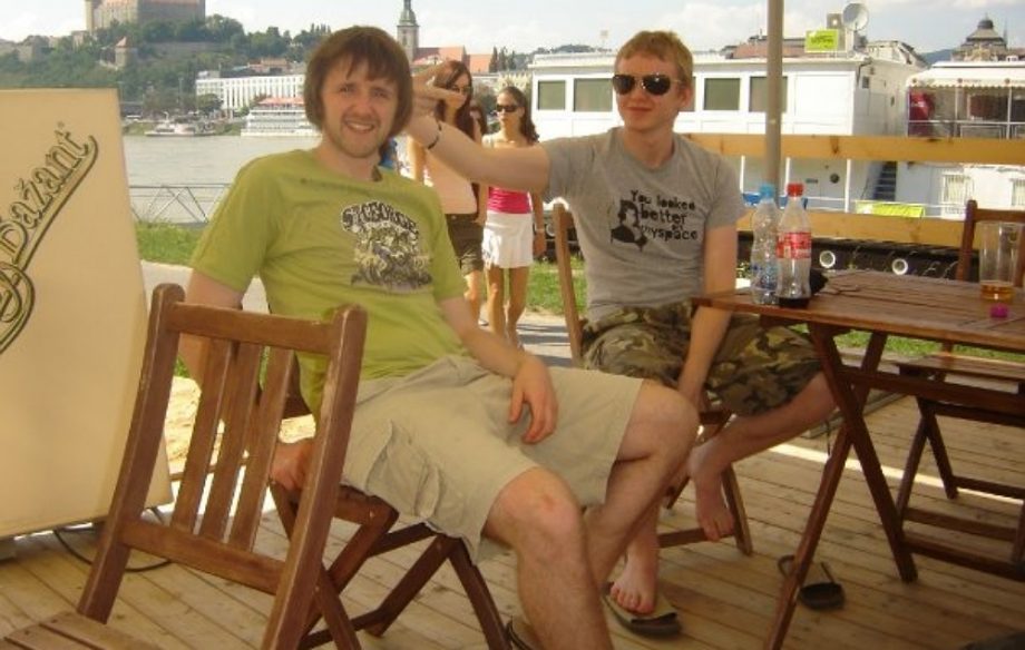Jonny Sharples tells us about losing his brother Simon to suicide