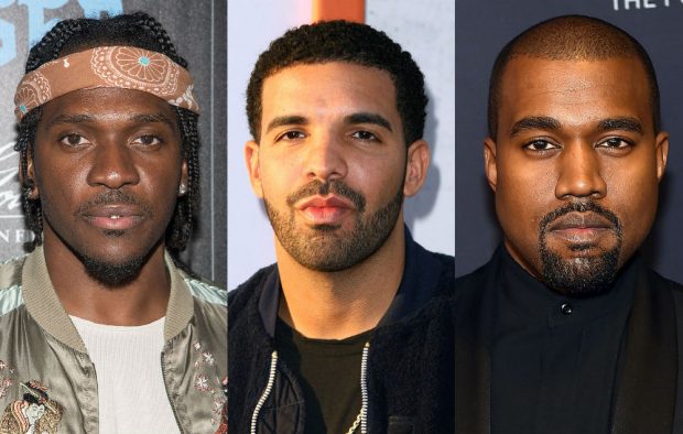 Drake diss track Pusha T Kanye West