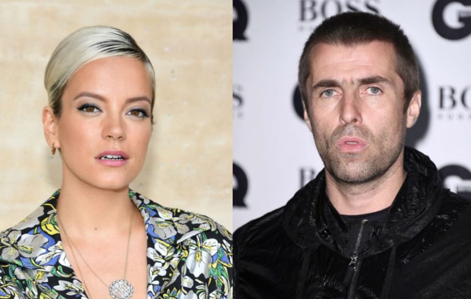 Lily Allen Liam Gallagher sex plane
