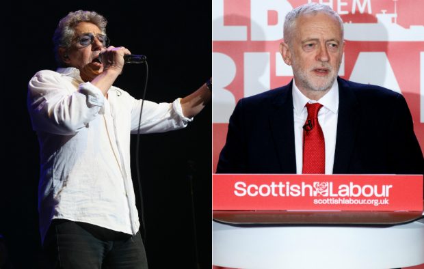 The Who, Jeremy Corbyn
