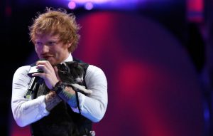 A waxwork of Ed Sheeran is currently on display at a London cat café