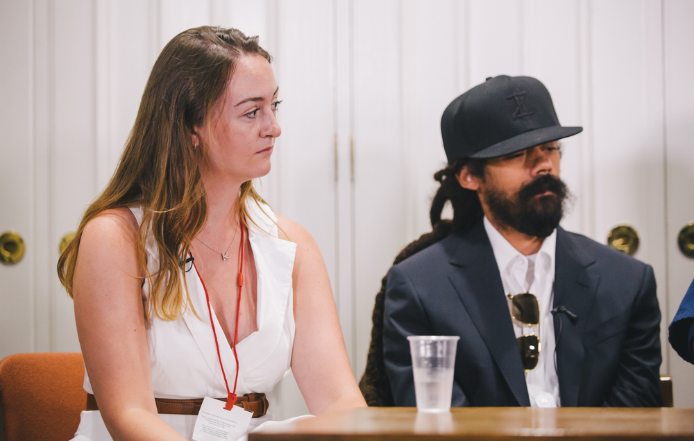 Kate Rothwell and Damian Marley
