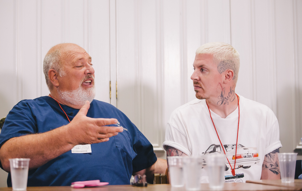 Doctor Frank and Professor Green