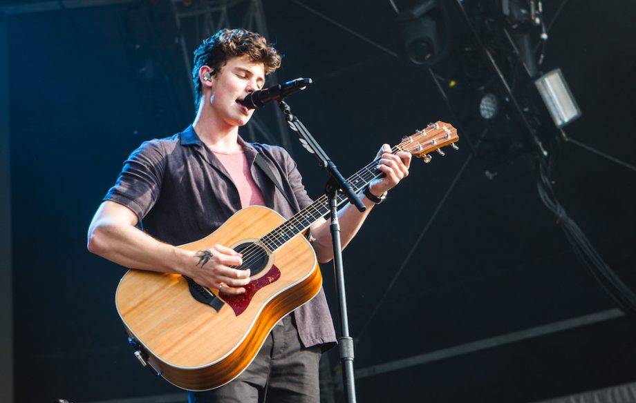 Shawn Mendes at Governors Ball 2018