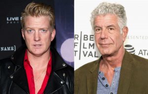Josh Homme shares a letter Anthony Bourdain wrote to his daughter after the chef smashed his guitar