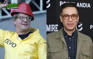 Watch 'Portlandia' star Fred Armisen join Devo onstage at US festival
