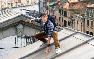 RGWH7F Spider-Man: Far From Home is an upcoming American superhero film based on the Marvel Comics character Spider-Man, produced by Columbia Pictures and Marvel Studios, and distributed by Sony Pictures Releasing This photograph is for editorial use only and is the copyright of the film company and/or the photographer assigned by the film or production company and can only be reproduced by publications in conjunction with the promotion of the above Film. A Mandatory Credit to the film company is required. The Photographer should also be credited when known.