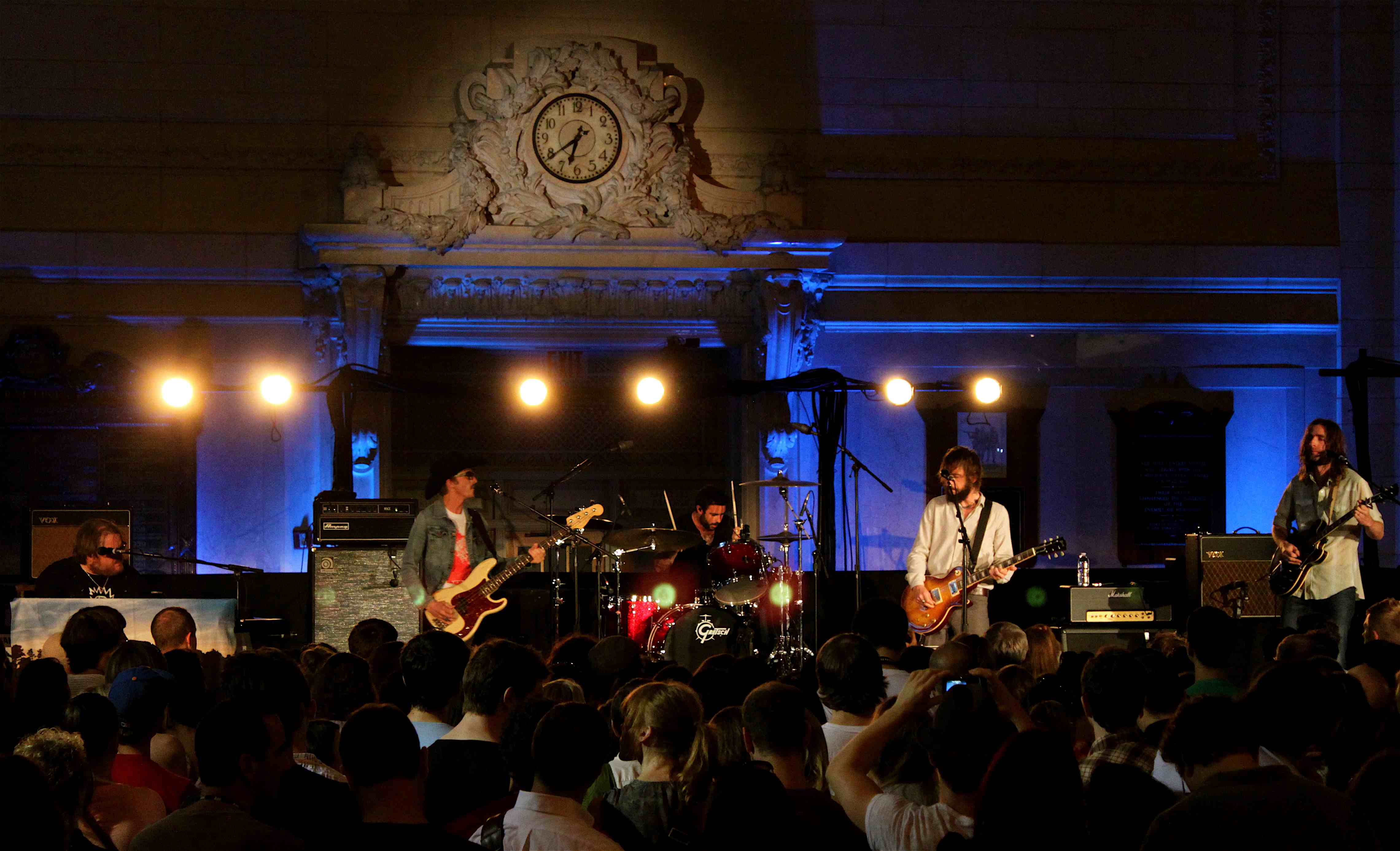 Band Of Horses play secret New York train station show NME
