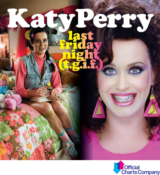 40. Katy Perry, 'Last Friday Night (TGIF)'.