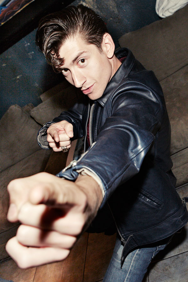 Alex Turner, in GQ, on his rockabilly look: