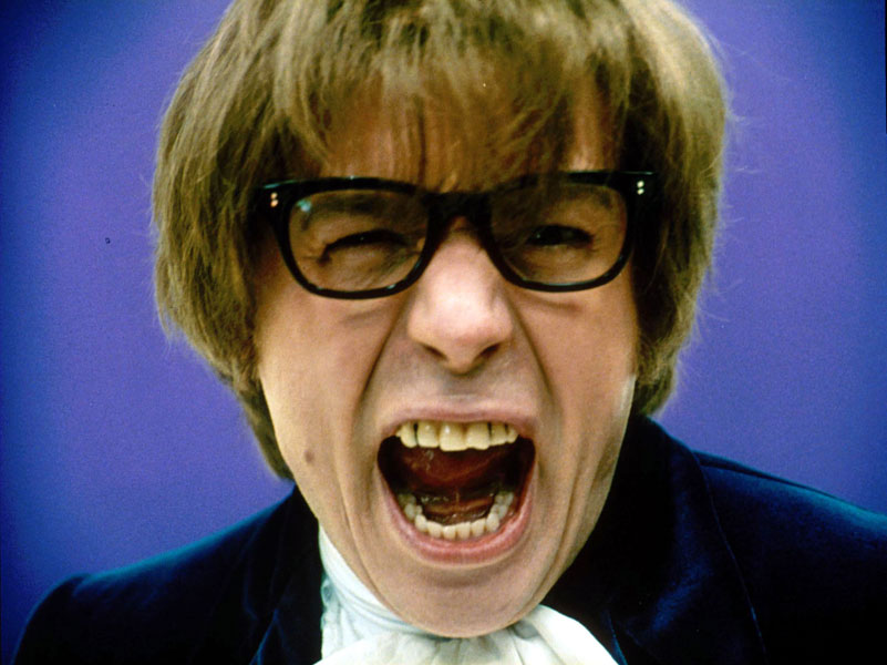 Mike Myers plots 