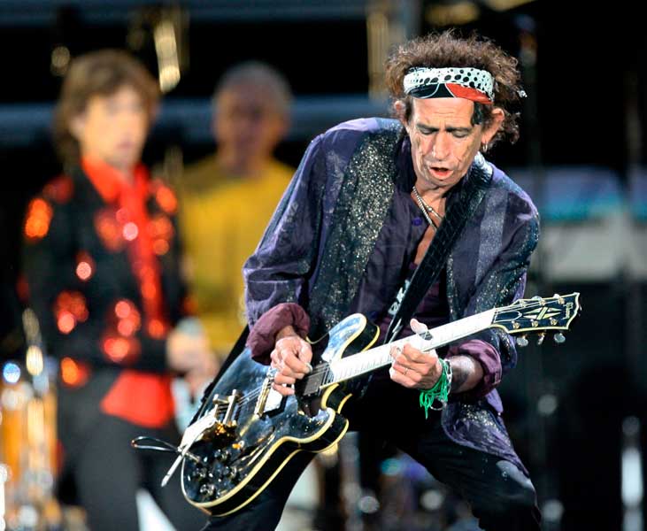 Keith Richards says was kept in dark over Rolling Stones gigs