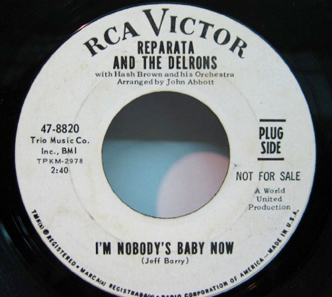 Reparata And The Delrons - 'I'm Nobody's Baby Now'