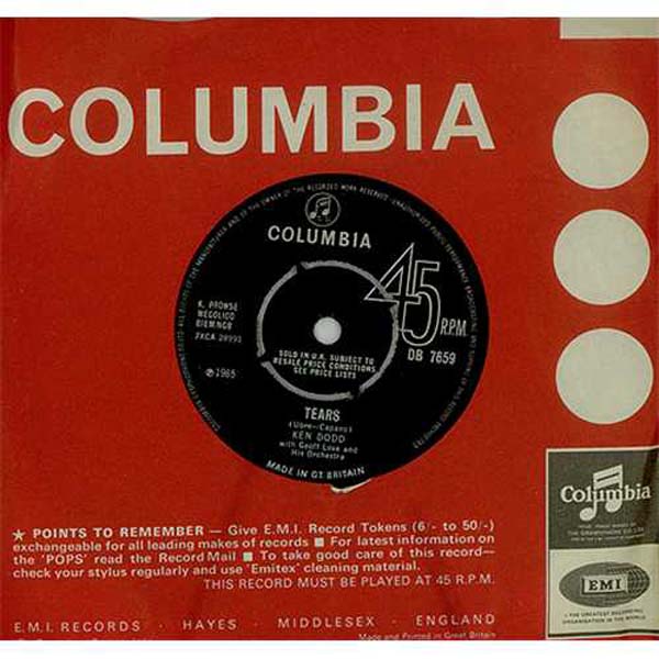 28. Ken Dodd – ‘Tears’