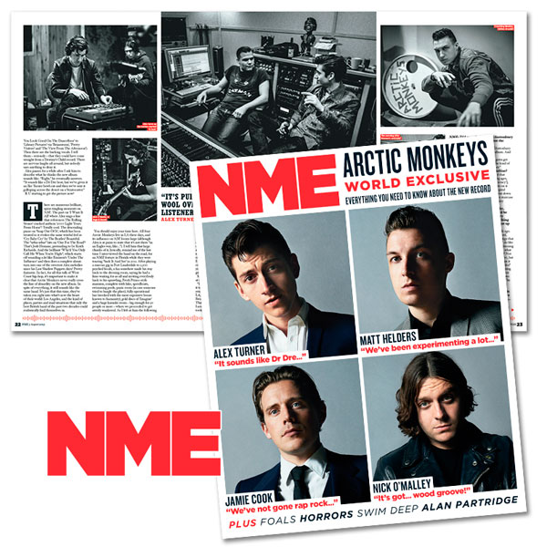 The Full Story Of Arctic Monkeys New Album AM And This Week s NME Cover