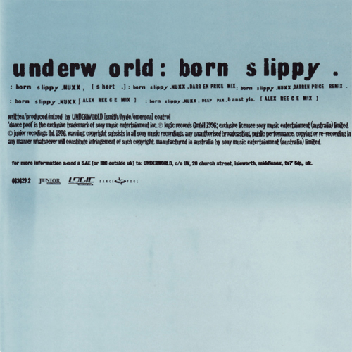 Underworld - 'Born Slippy. NUXX'