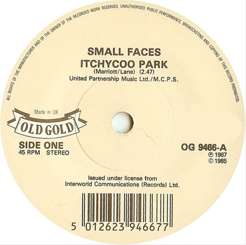 Small Faces - 'Itchycoo Park'