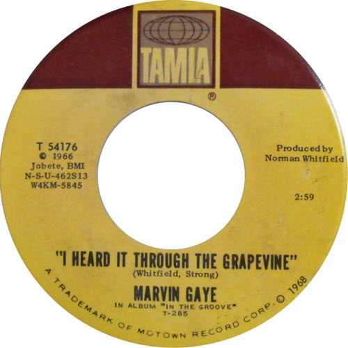 Marvin Gaye - 'I Heard It Through The Grapevine'