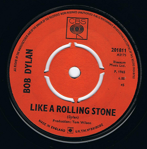 Bob Dylan – 'Like A Rolling Stone'