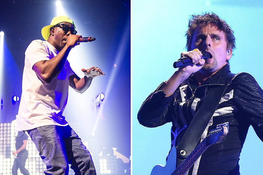 Muse and Dizzee Rascal