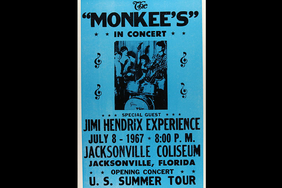 Jimi Hendrix and The Monkees