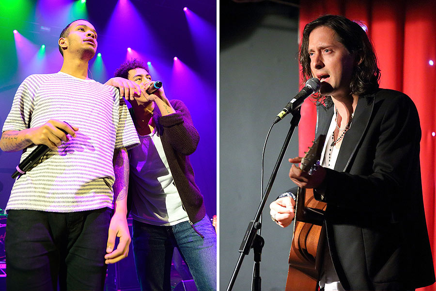 Carl Barât and Rizzle Kicks