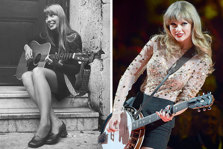 Taylor Swift as Joni Mitchell