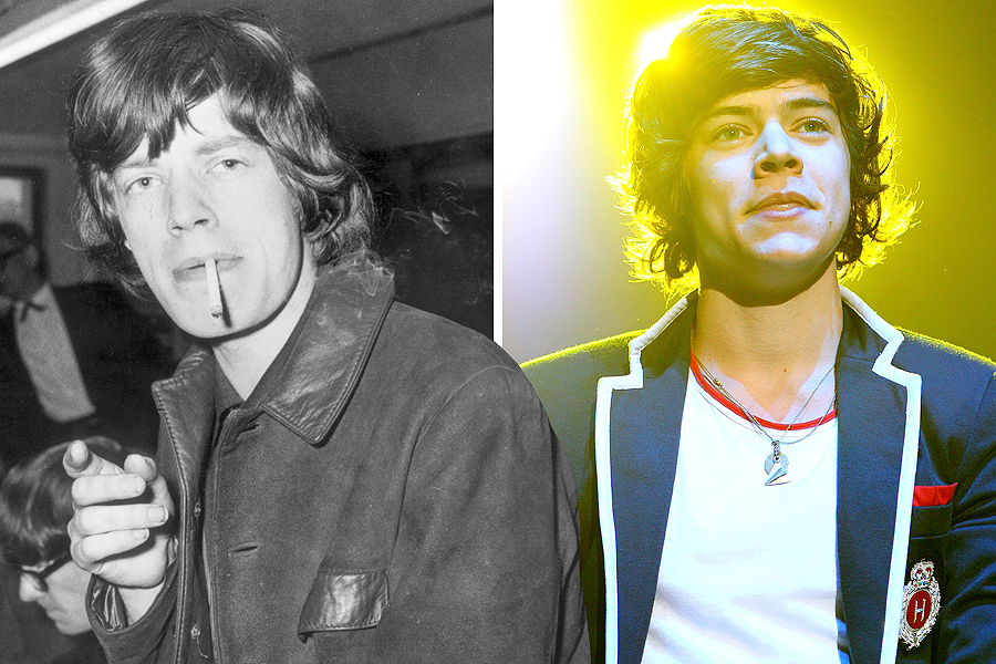 Harry Styles as Mick Jagger
