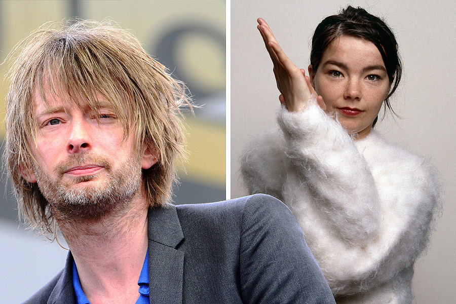 Bjork as Thom Yorke